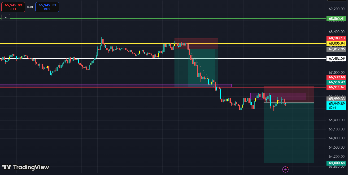 Shorting BTC-USD as a day trader