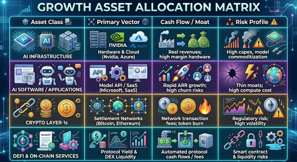 Crypto vs. Artificial Intelligence: Where Should Growth Investors Allocate Capital?
